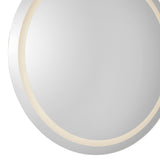 Hillmont Round Lighting Mirror Large By Kuzco Detailed View