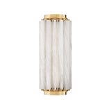 Hillside Wall Sconce - 13.5 Inch - Aged Brass by Hudson Valley