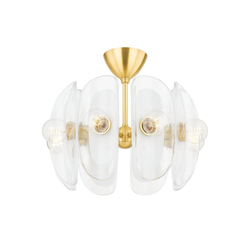 Hilo Semi Flush by Hudson Valley