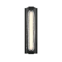 Hiltic Outdoor Wall Sconce 18 Inch Matte Black by Eurofase