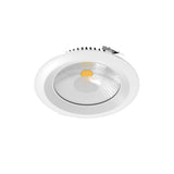 Hilux High Powered Commercial Downlight by Dals - 8 Inch, White