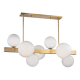 Hinsdale Linear Suspension - Aged Brass by Hudson Valley