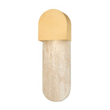 Hobart Wall Sconce - Aged Brass by Hudson Valley
