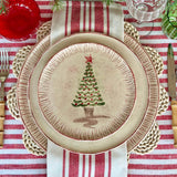 Holiday Charger / Pizza Plate by Zafferano, lifestyle view 2