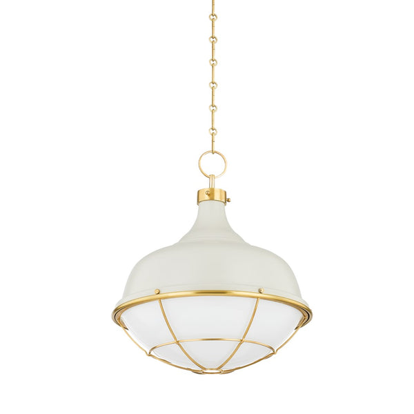 Holkham Pendant By Hudson Valley AGB OW