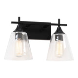 Hollis Wall Sconce 16 Inch Black