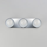 Hollywood Sconce Vanity Light Black / Polished Chrome by Maxim Lighting