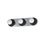 Hollywood Sconce Vanity Light Polished Chrome by Maxim Lighting