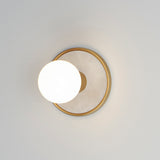 Hollywood Wall Light Whit Alabaster Natural Aged Brass By Maxim Lighting With Light