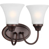 Holman Vanity Light — 11.75 Inch, Bronze