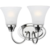 Holman Vanity Light — 11.75 Inch, Chrome