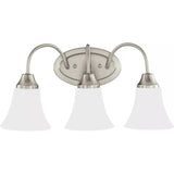 Holman Vanity Light — 18 Inch, Brushed Nickel