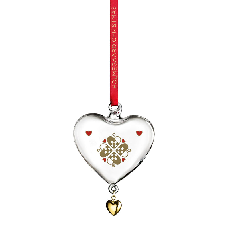 Holmegaard Ann-Sofi Romme Annual Christmas Heart 2026, Clear