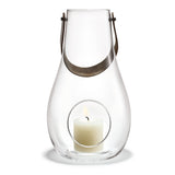 Holmegaard Design with Light Lantern - 11.4" / Clear