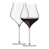 Holmegaard Notes Burgundy Glasses