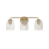 Honey Bath Vanity Light Natural Aged Brass by Maxim Lighting