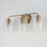 Honey Bath Vanity Light Natural Aged Brass by Maxim Lighting