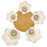 Honey Multi-Light Chandelier By Lark Living - Down View