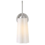 Honey Vanity Light - 1 Light, Polished Nickel