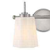 Honey Vanity Light - 2 Lights, Polished Nickel