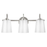 Honey Vanity Light - 3 Lights, Polished Nickel