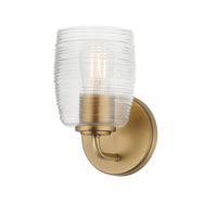 Honey Wall Sconce Natural Aged Brass by Maxim Lighting