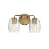 Honey Wall Sconce Natural Aged Brass by Maxim Lighting