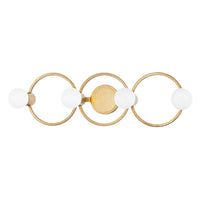 Hope Bath and Vanity Light - Gold Leaf