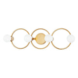 Hope Bath and Vanity Light - Gold Leaf