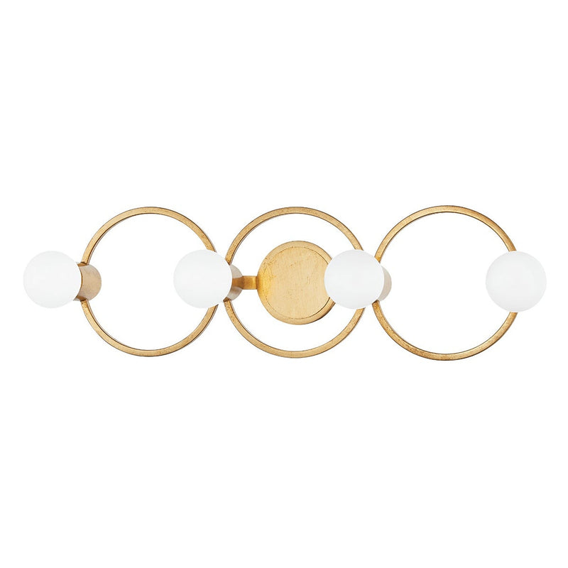 Hope Bath and Vanity Light - Gold Leaf