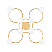Hope Semi Flush - Gold Leaf
