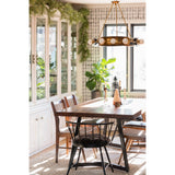 Hopper Chandelier by Corbett