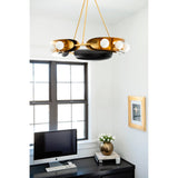 Hopper Chandelier by Corbett