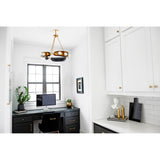 Hopper Chandelier by Corbett
