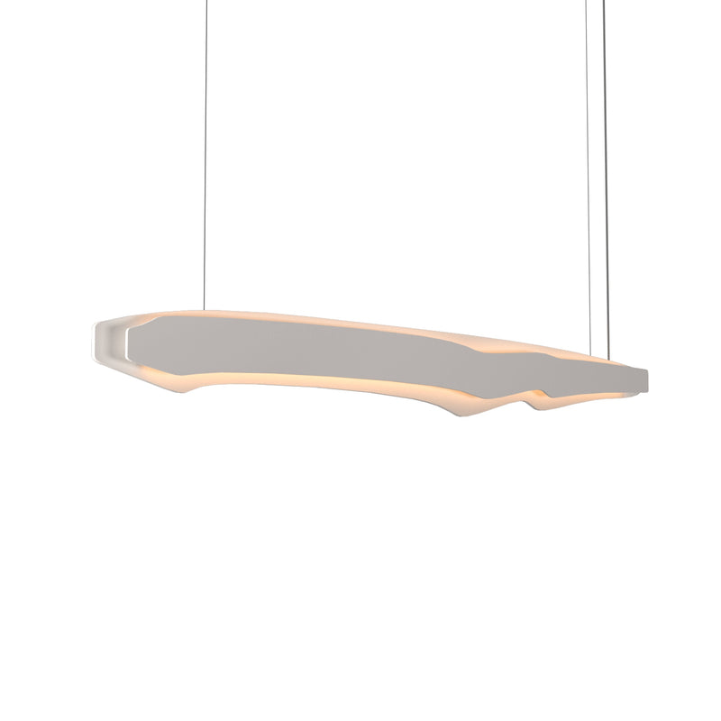 Horizon Linear Pendant By Accord Lighting, Finish: Iredescent White