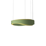 Horizon Ring Pendant Light By Accord Lighting, Finish: Olive Green