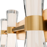 Hourglass Triple Wall Sconce 4CCT