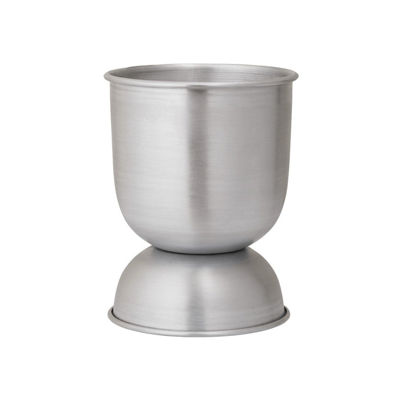 Hourglass Pot - Extra Small / Aluminium