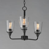 Hudson Chandelier Black by Maxim Lighting