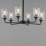 Hudson Chandelier Black by Maxim Lighting