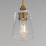 Hudson Mini Pendant Natural Aged Brass by Maxim Lighting