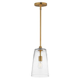 Hudson Pendant Natural Aged Brass by Maxim Lighting