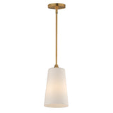 Hudson Pendant Natural Aged Brass by Maxim Lighting