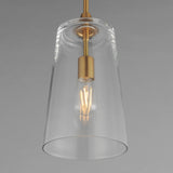 Hudson Pendant Natural Aged Brass by Maxim Lighting