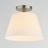 Hudson Semi-Flush Mount Satin Nickel by Maxim Lighting