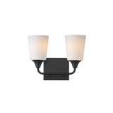 Hudson Vanity Light Black by Maxim Lighting