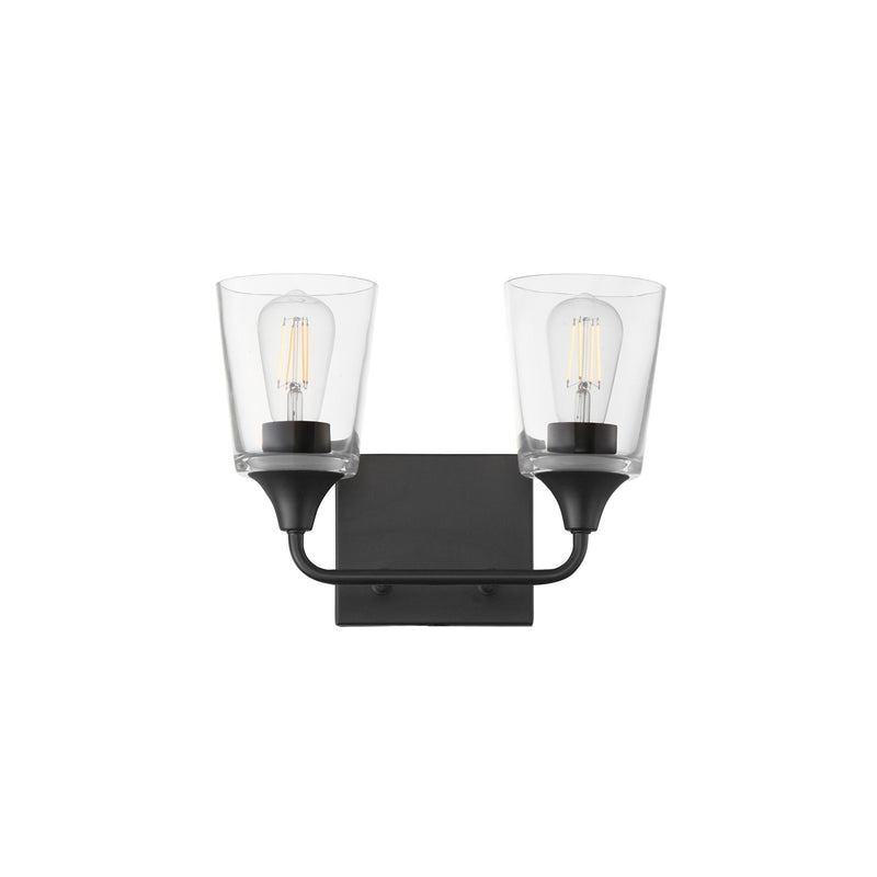 Hudson Vanity Light Black by Maxim Lighting