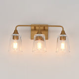Hudson Vanity Light Natural Aged Brass by Maxim Lighting