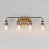 Hudson Vanity Light Natural Aged Brass by Maxim Lighting