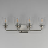 Hudson Vanity Light Satin Nickel by Maxim Lighting